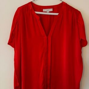 LOFT Silk Blend Blouse